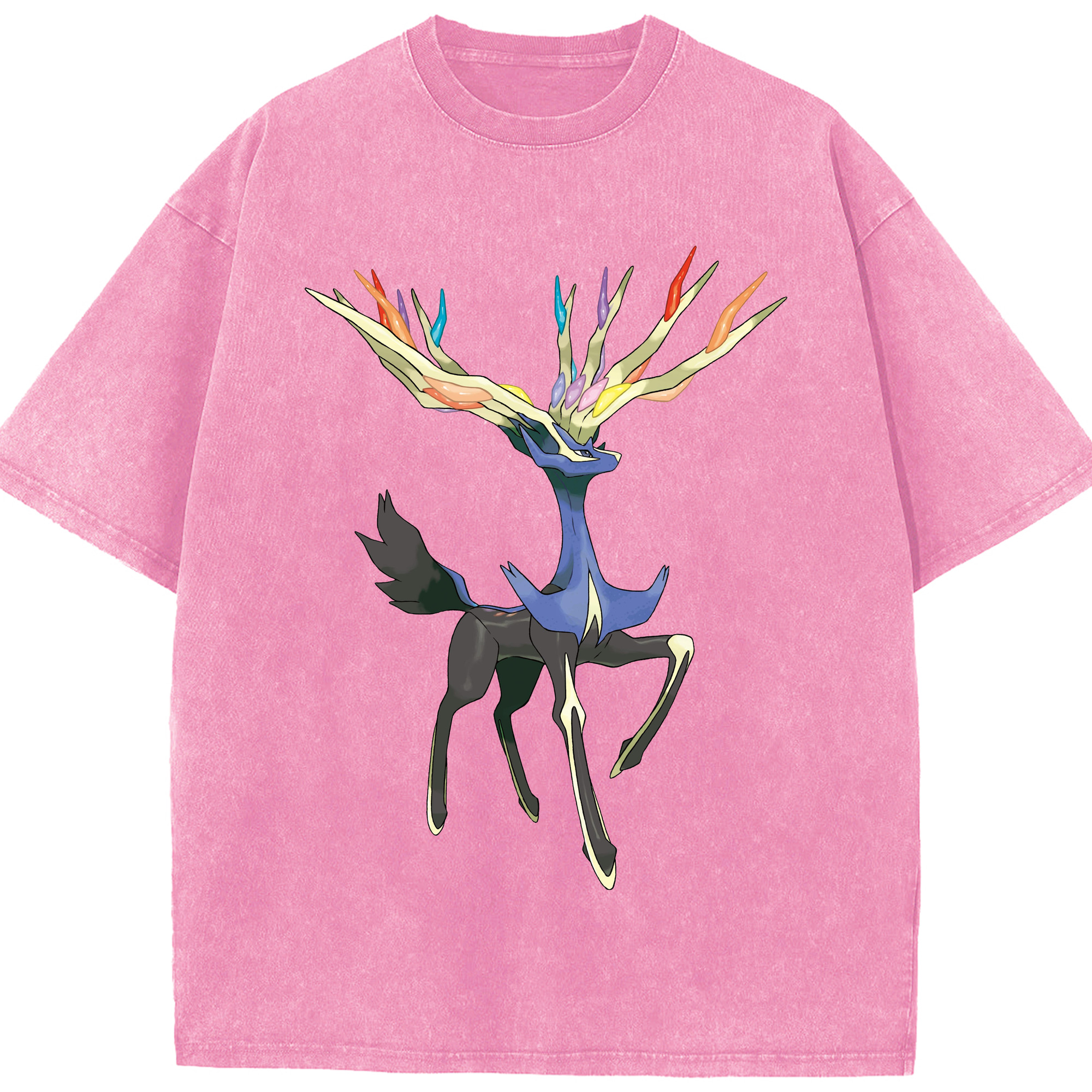 （画像用） ポケットモンスター Pokémon 綿100% ヴィンテージ風 半袖Tシャツ（フロントプリント）